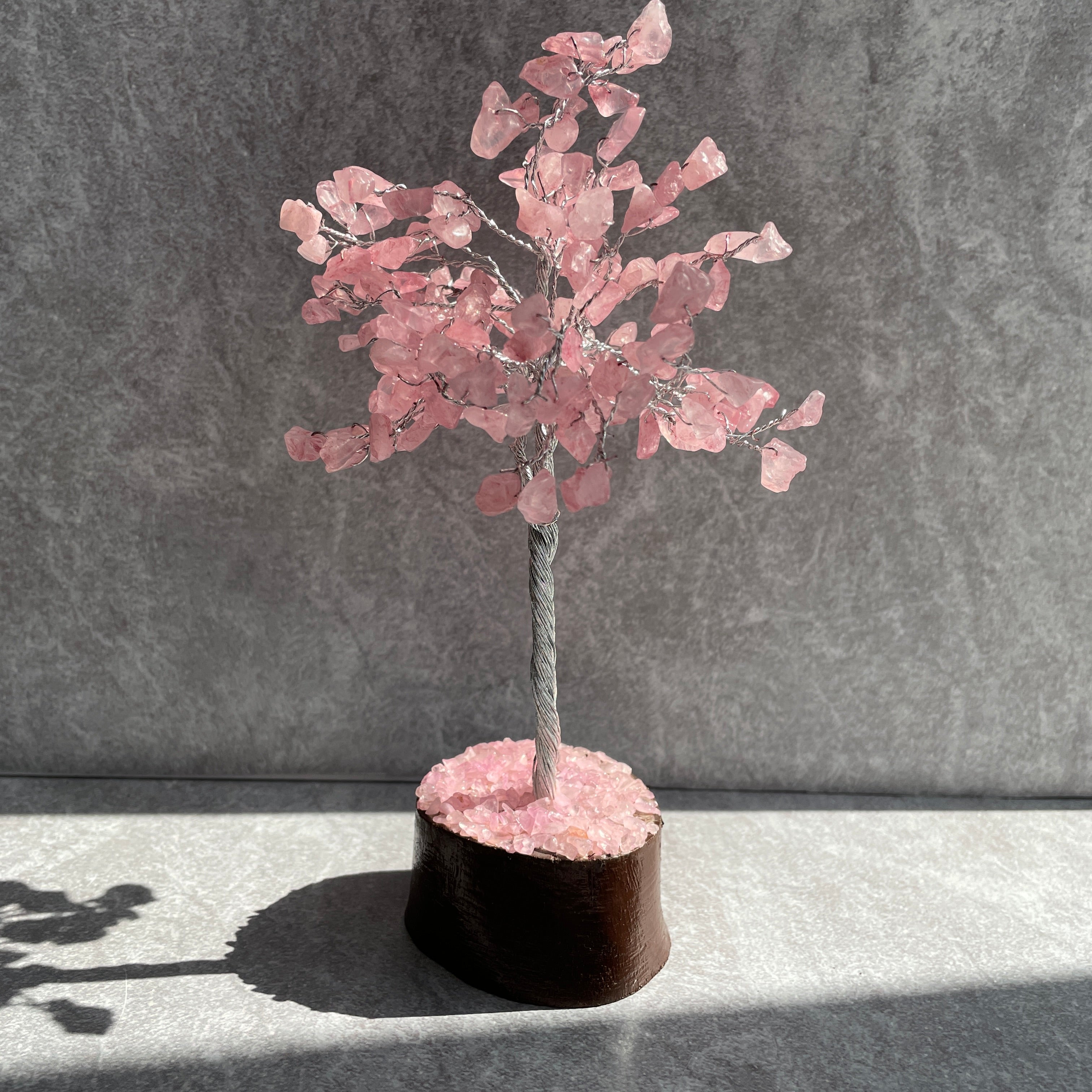 Rose Quartz Tree - Medium 012 Rose Quartz Tree - Medium 012
